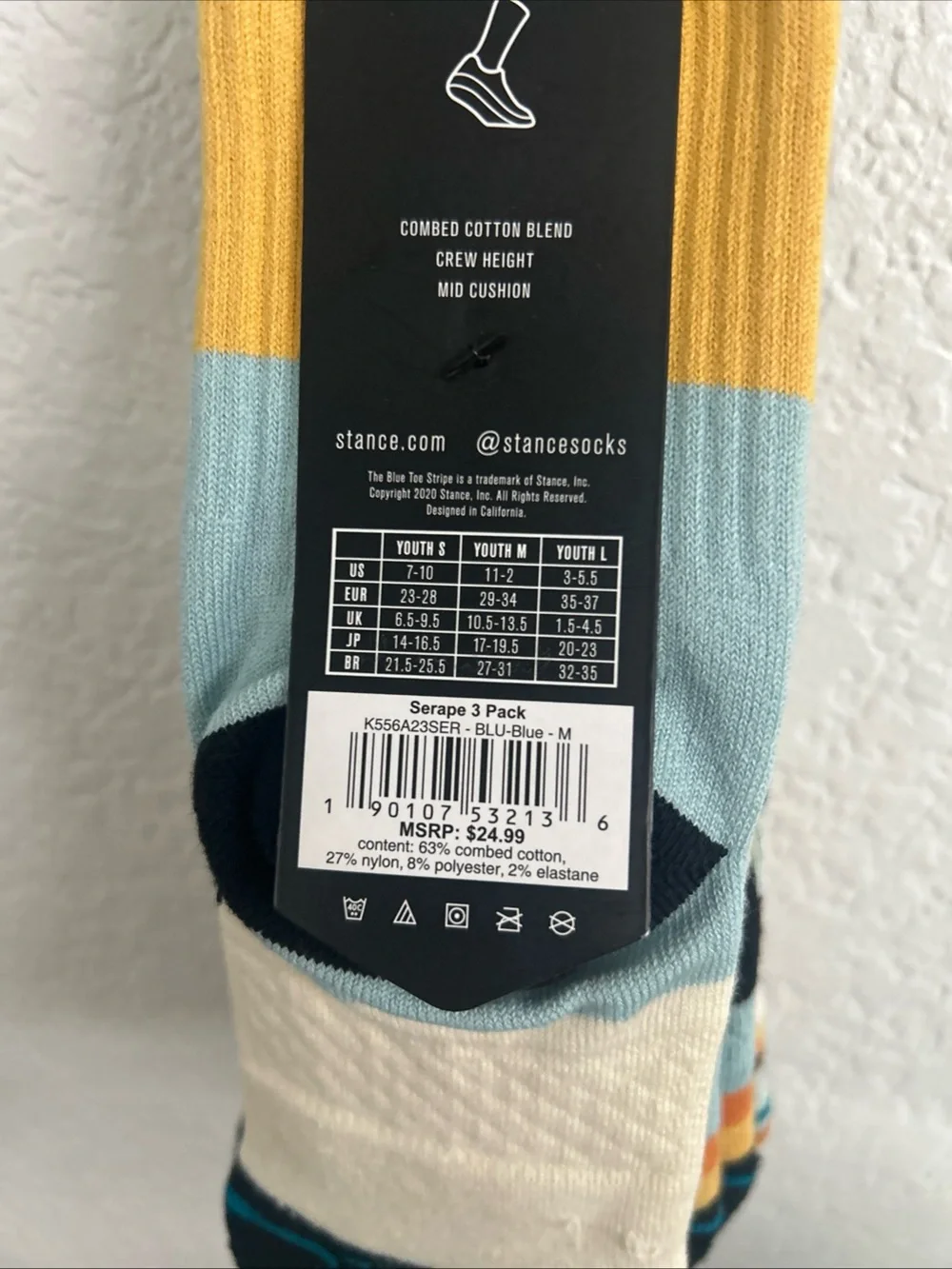 Stance toe accent
